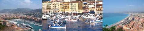 Nice, son port , sa Promenade des Anglais